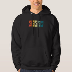 Axolotl Retro Sunset Axolotl Hoodie