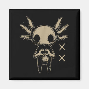 Axolotl Still Emo Goth Magnet