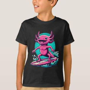 Axolotl Surfing Apparel Surfboard Surf Surfer For T-Shirt