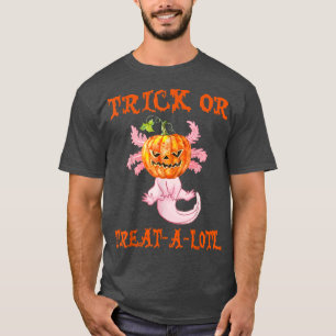 Axolotl Trick Or Treat Axolotl Halloween Costume 1 T-Shirt