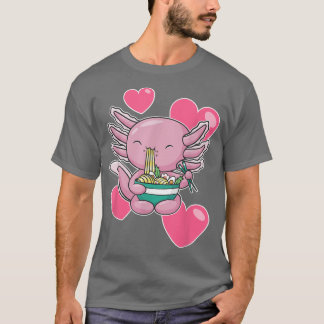 Axolotl Valentine's Day T-Shirt