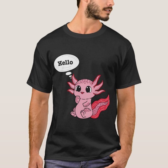 Axolotl waving T-Shirt (Front)