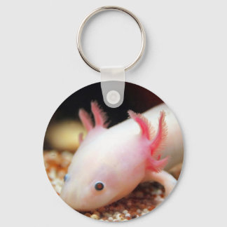 Axolotl Weißling Key Ring