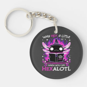 Axolotl Witching Hour - Salamandre  Key Ring