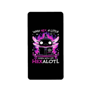 Axolotl Witching Hour - Salamandre  Label