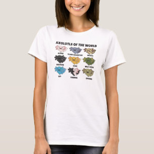 Axolotls From The World Sweet Animals Axolotl T-Shirt
