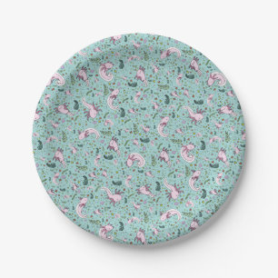 Axolotls in Blue Paper Plate