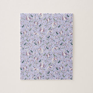Axolotls in Purple Jigsaw Puzzle