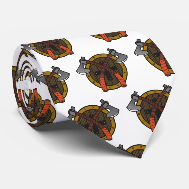 Axt Schild axe shield Tie (Rolled)