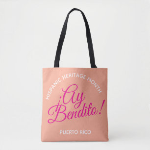 Ay bendito! Puerto Rico Tote Bag