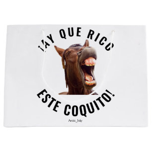 ¡Ay Que Rico Este Coquito!   Large Gift Bag