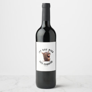 ¡Ay Que Rico Este Coquito! Wine Label