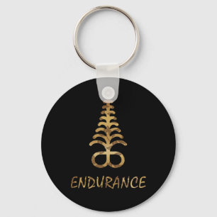 Aya Endurance Adinkra Symbol Ghana West African Et Key Ring