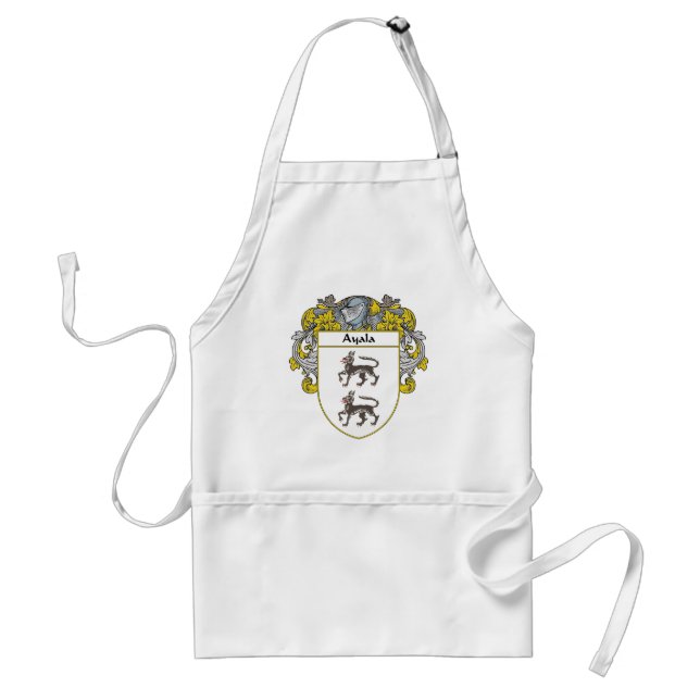 Ayala Coat of Arms (Mantled) Standard Apron (Front)