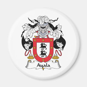 Ayala Family Crest Magnet
