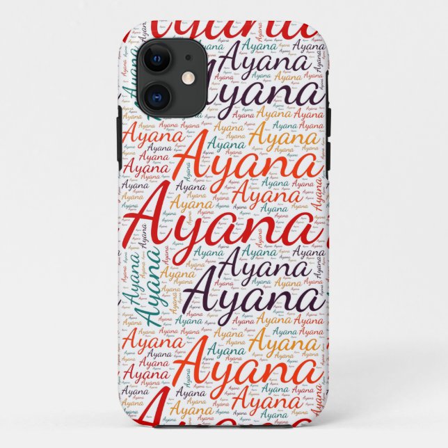 Ayana Case-Mate iPhone Case (Back)