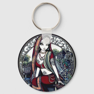 Ayanna Eastern Belly Dancer Fairy Keychain