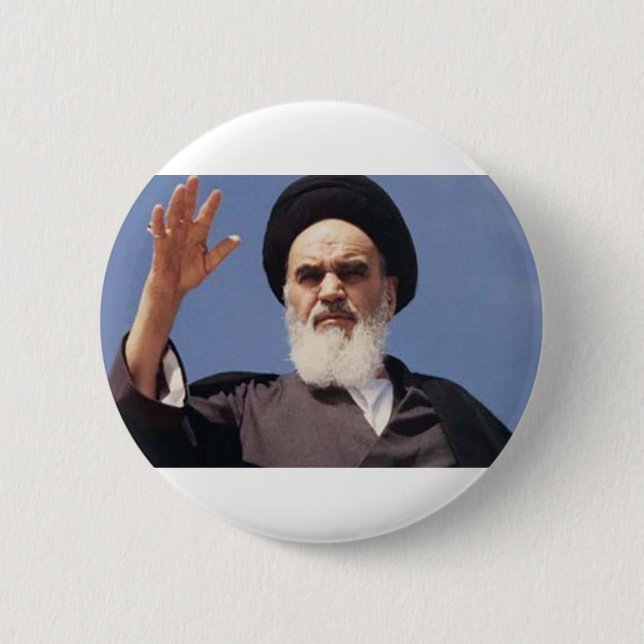Ayatollah Khomeini Badge (Front)