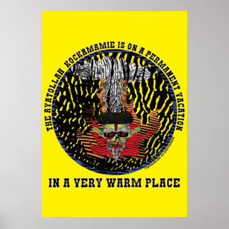 Ayatollah Kockamamie Iran Democratic Oppositon  Poster