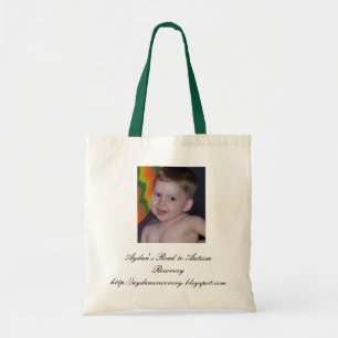 Aydans Recovery Photo, Aydan's Road to Autism R... Tote Bag