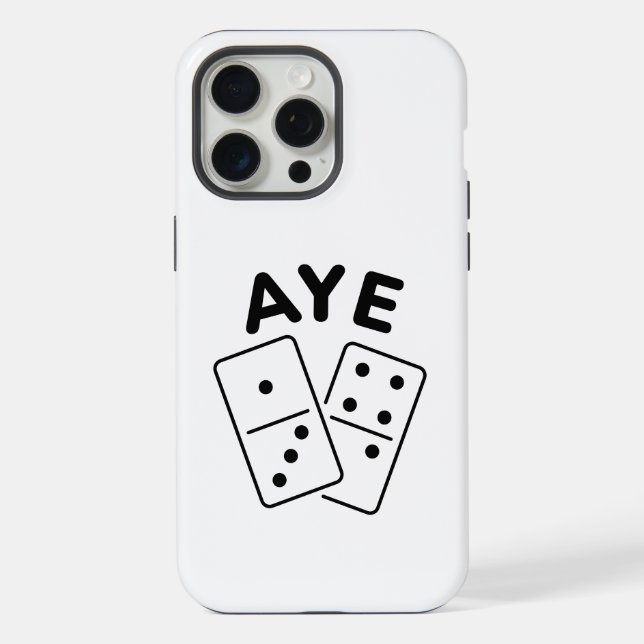 'Aye Domino' K-Pop Boygroup Meme Quote iPhone Case (Back)