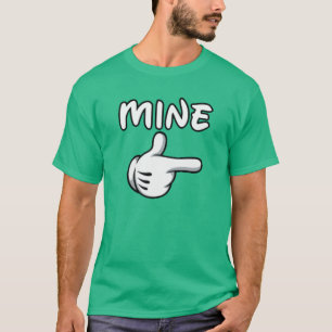 Aye she is mine t-shirt
