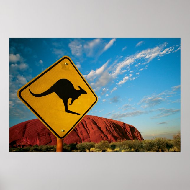 ayers rock kangaroo sign (Front)