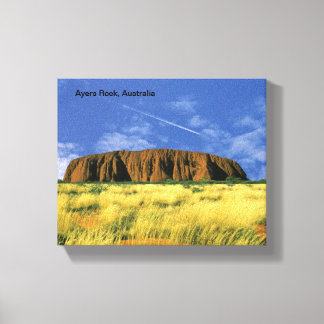 Ayers Rock Wrapped Canvas