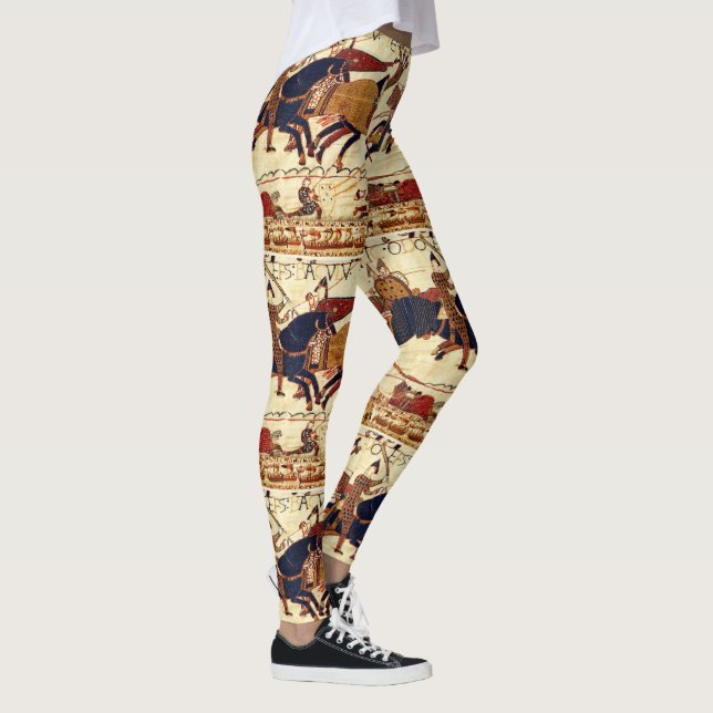 AYEUX TAPESTRY,ODO IN THE BATTLE OF HASTINGS 1066 LEGGINGS (Right)