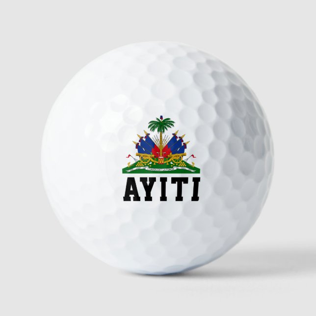 Ayiti  golf balls (Front)