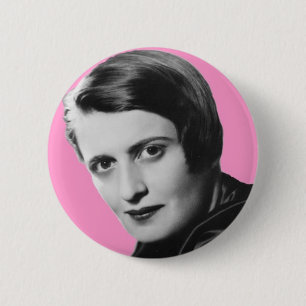 ayn-Rand 6 Cm Round Badge