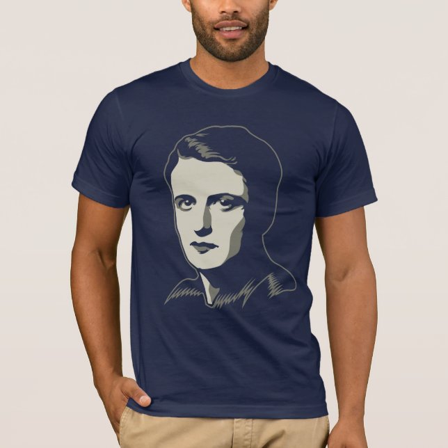 Ayn Rand Customisable T-Shirt (Front)