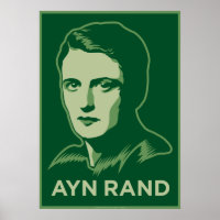 Ayn Rand Poster