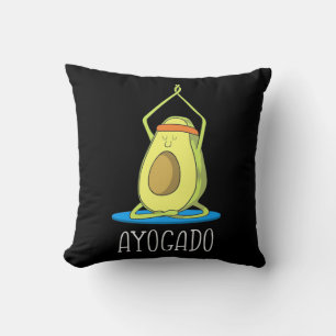 Ayogado Avocado Yoga Lover Cushion