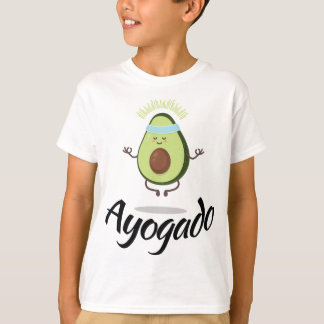Ayogado - Yoga Avocado - Spiritual Fruit - Vegan P T-Shirt