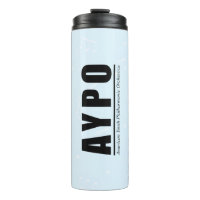 AYPO 25-26 Season Limited Blue Water Bottle