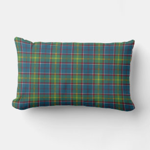 Ayrshire District Tartan Square Throw Pillow