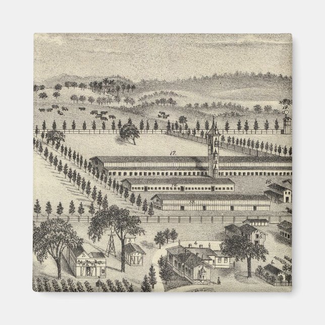 Ayrshire Farm Magnet (Front)