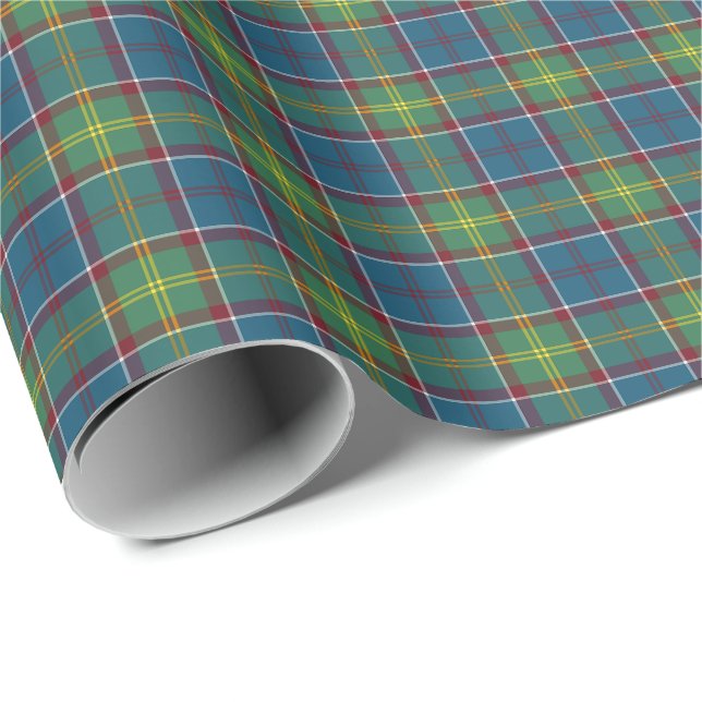 Ayrshire Scotland District Tartan Gift Wrap (Roll Corner)