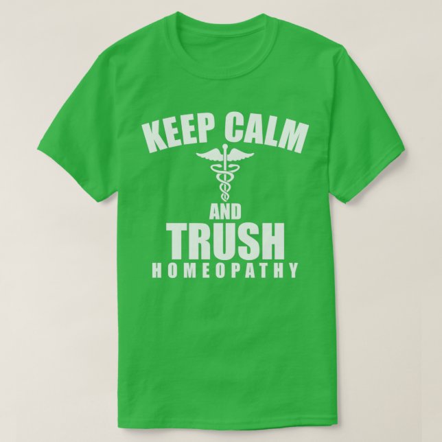 Ayurveda Yoga Naturopath Homoeopathic Gift 4 T-Shirt (Design Front)