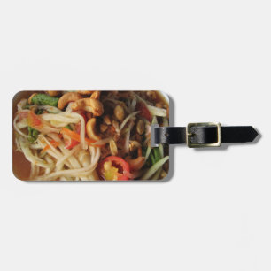 Ayutthaya Spicy Papaya Salad [Som Tam] with Cashew Luggage Tag