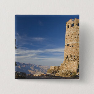AZ, Arizona, Grand Canyon National Park, South 15 Cm Square Badge
