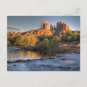 AZ, Arizona, Sedona, Crescent Moon Recreation 3 Postcard
