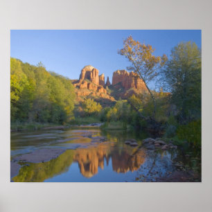 AZ, Arizona, Sedona, Crescent Moon Recreation Poster