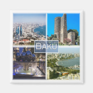 AZ * Azerbaijan - Baku Magnet