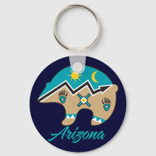 AZ Bear Clan Key Ring