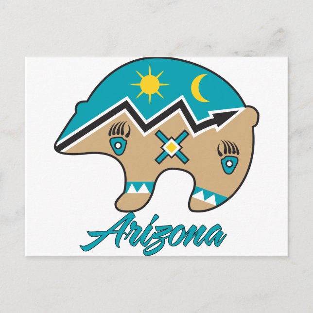 AZ Bear Clan Postcard (Front)