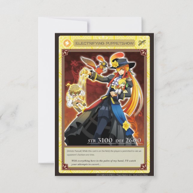AZ card - Electrifying Puppetshow (Front)