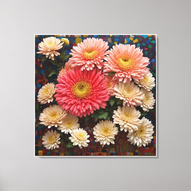 azaleas canvas print (Front)