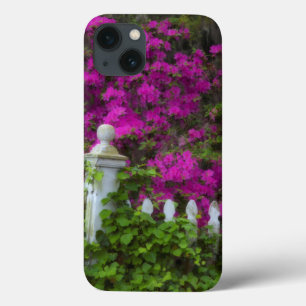 Azaleas in the spring at Historic Isle of Hope iPhone 13 Case